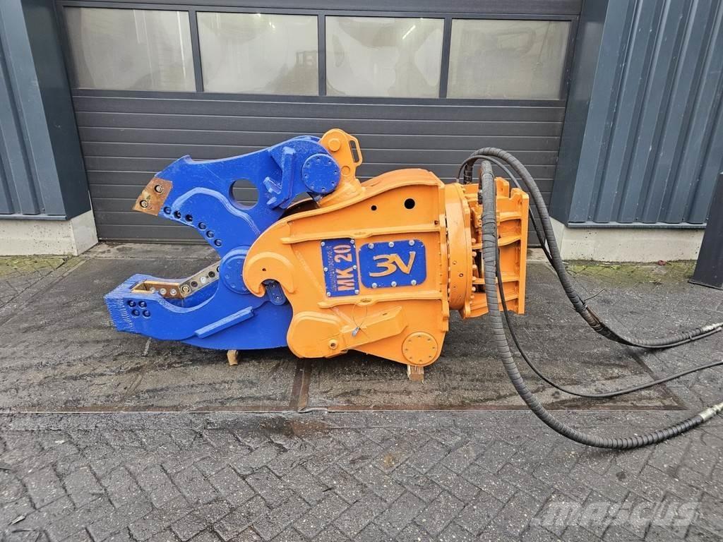 Trevibenne mk 20 shear demarec verachtert caterpillar Betoonipurustuskäärid