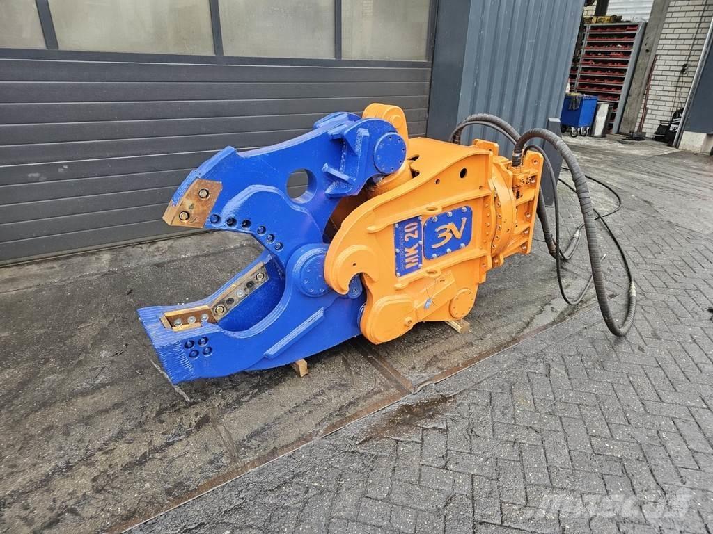 Trevibenne mk 20 shear demarec verachtert caterpillar Betoonipurustuskäärid