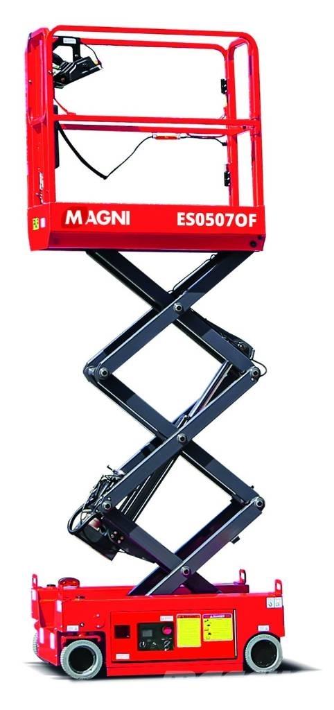 Magni ES0507OF - 5 m, 230 kg, 2 WD, 2WS -hydr.-ölfrei Käärtõstukid