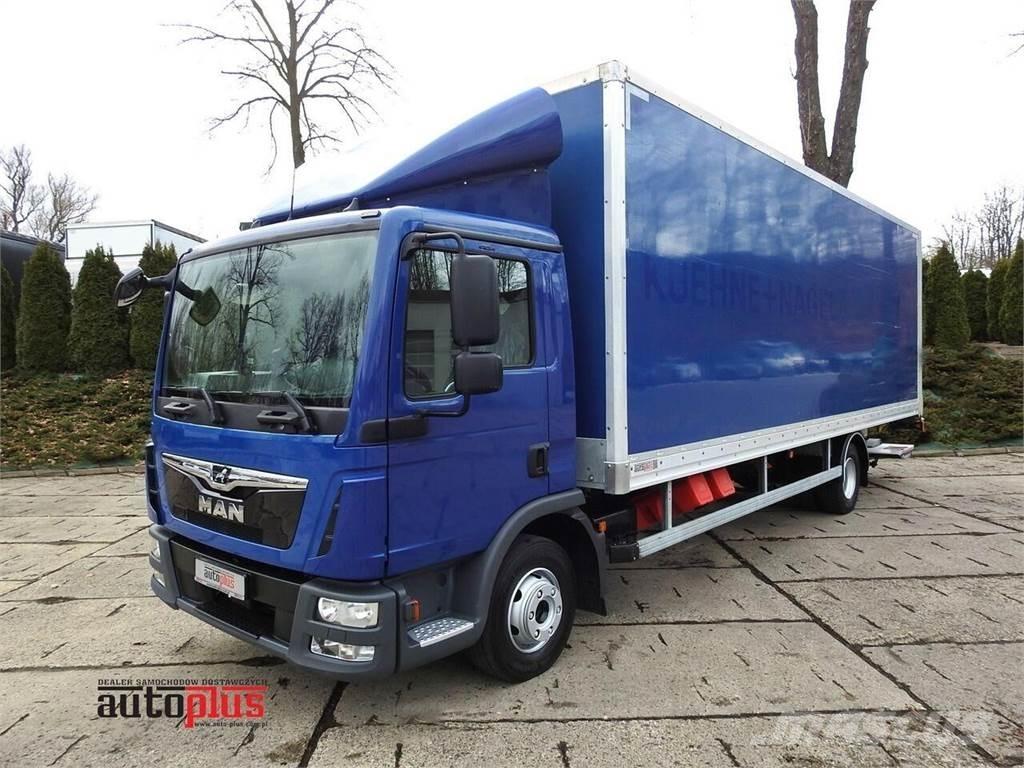 MAN TGL 12.220 KONTENER WINDA 18 PALET TEMPOMAT KLIMAT Furgoonautod