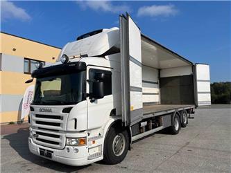 Scania P400 6X2*4 SIDE OPENING + RETRADER + CARRIER SUPRA