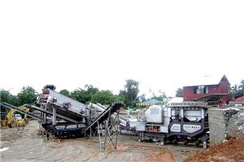 Liming Y3S1860CS160 Mobile Cone Crushing Screening Plant
