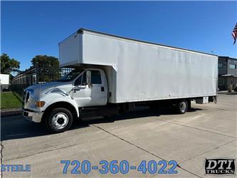 Ford F650 26ft Box Truck with 4.5' Attic With Lift Gate