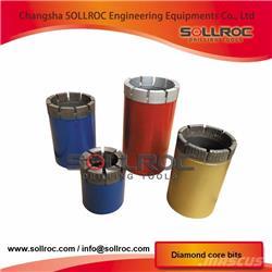 Sollroc Diamond core bits and reaming shell