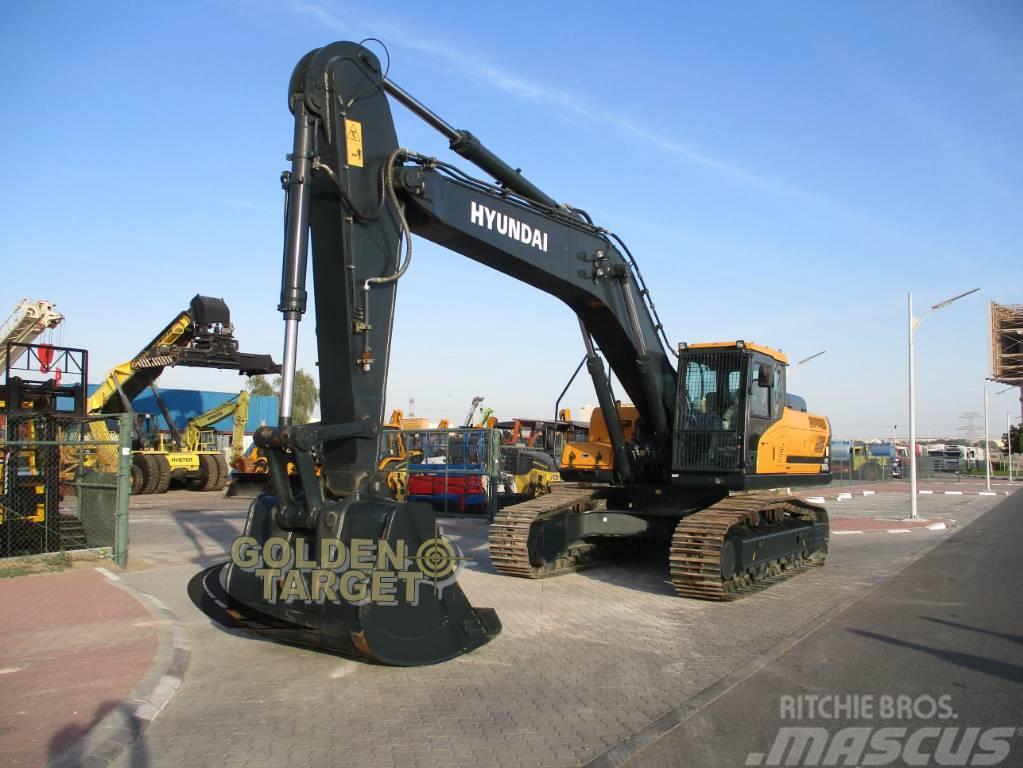 Hyundai HX 360 L Hydraulic Excavator Roomikekskavaatorid