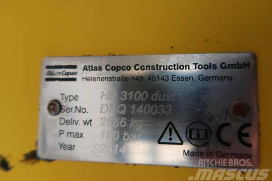 Atlas Copco HB3100 DUST Epiroc Hüdrohaamrid