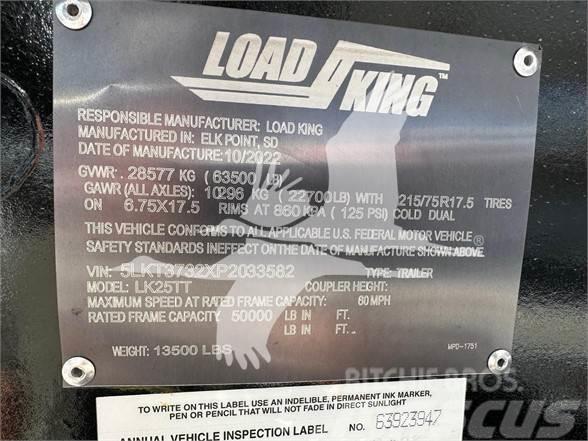 Load King LK25TT TILT DECK TRAILER, 50K CAPACITY, SPRING RID Raskeveo poolhaagised