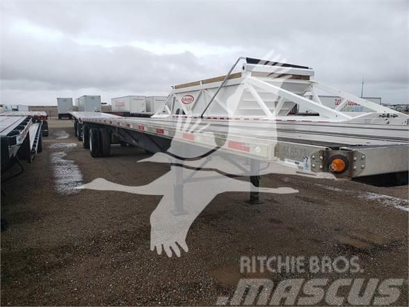 Utility 48' COMBO FLATBED, SPREAD AIR RIDE, SLIDING WINCHE Madelpoolhaagised