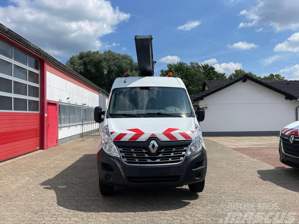 Renault Master Hubarbeitsbühne KLUBB K42P Korb 200kg EURO Auto korvtõstukid