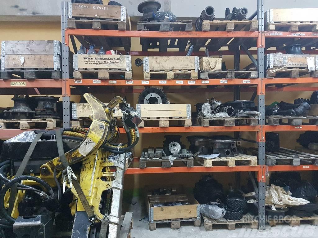  Many different parts for all Forestry machines Muu