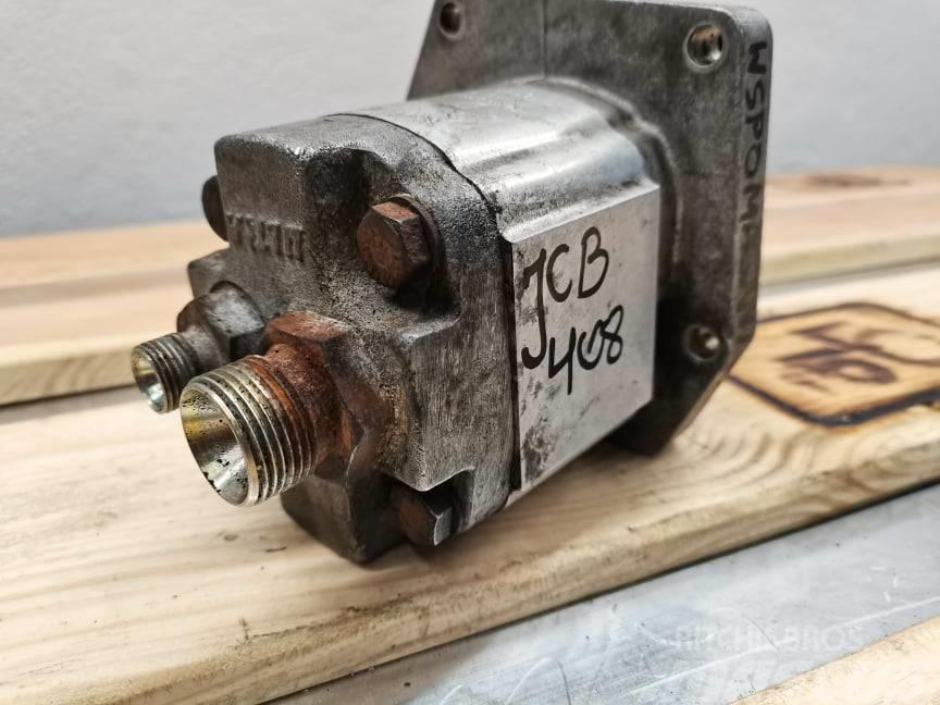JCB 408 ZX {Ultra} hydraulic pump Ülekandemehhanism