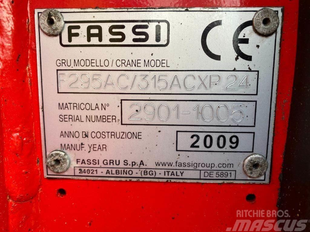 Fassi F315 A.24 + REMOTE + 4X OUTRIGGER F315ACXP.24 Autotõstukid