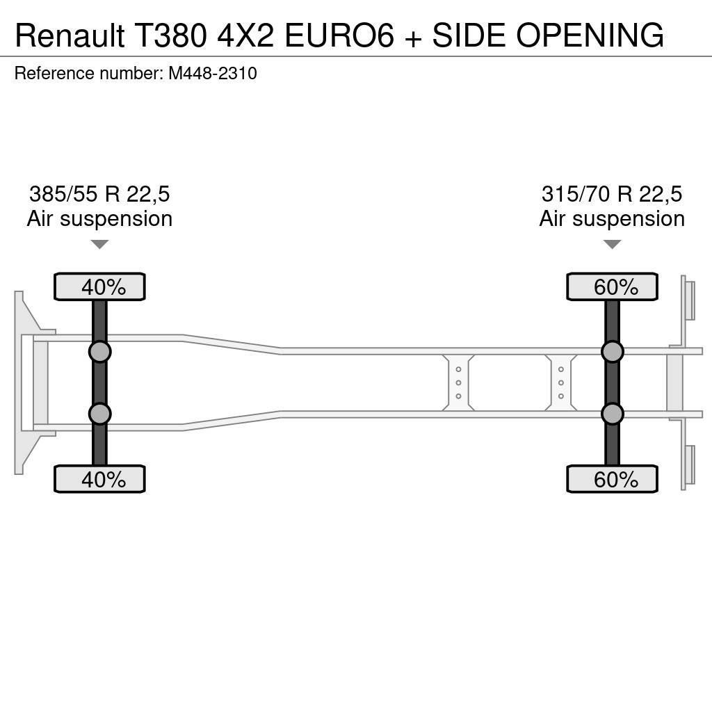 Renault T380 4X2 EURO6 + SIDE OPENING Furgoonautod