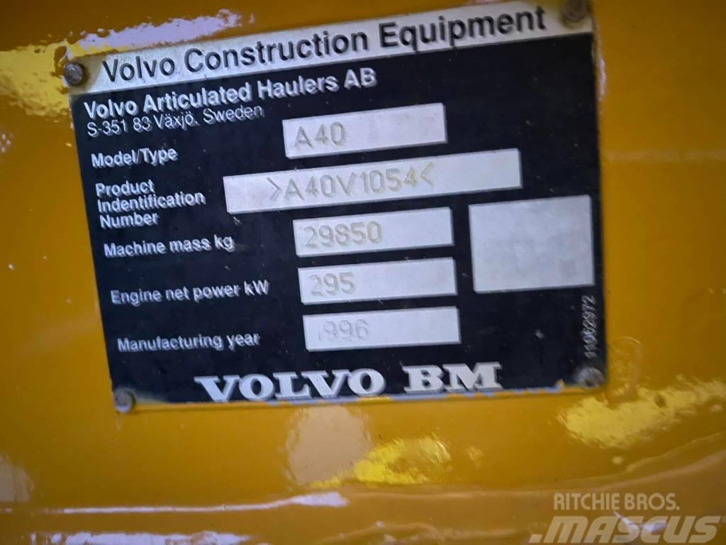 Volvo A40C Liigendraamiga pinnaseveokid