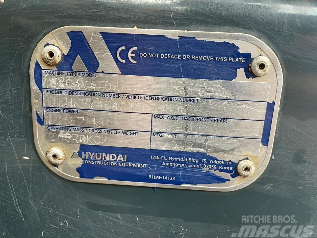 Hyundai HX145 LCR Roomikekskavaatorid