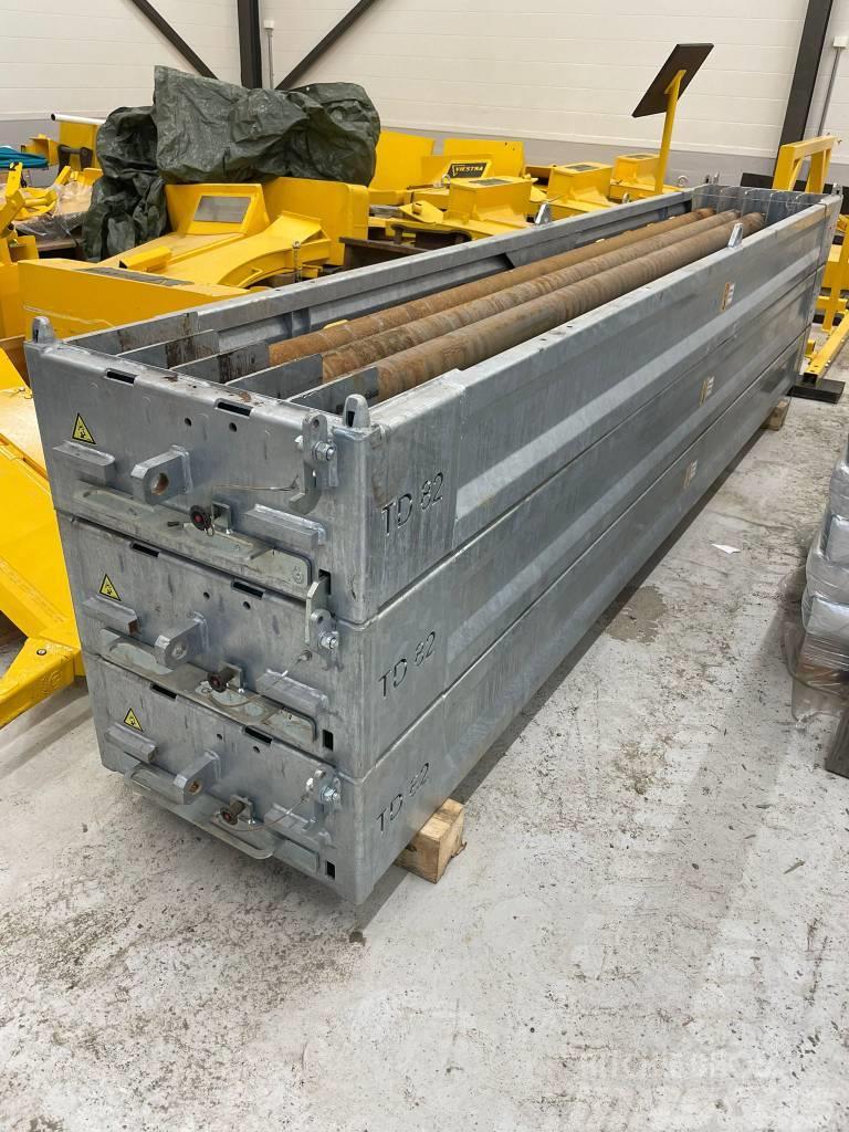 Tracto Used TD82 drill rods Horisontaalsed puurmasinad