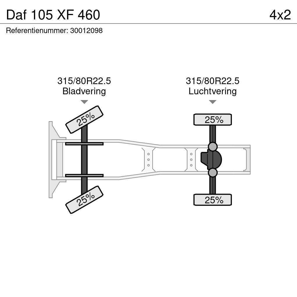 DAF 105 XF 460 Sadulveokid