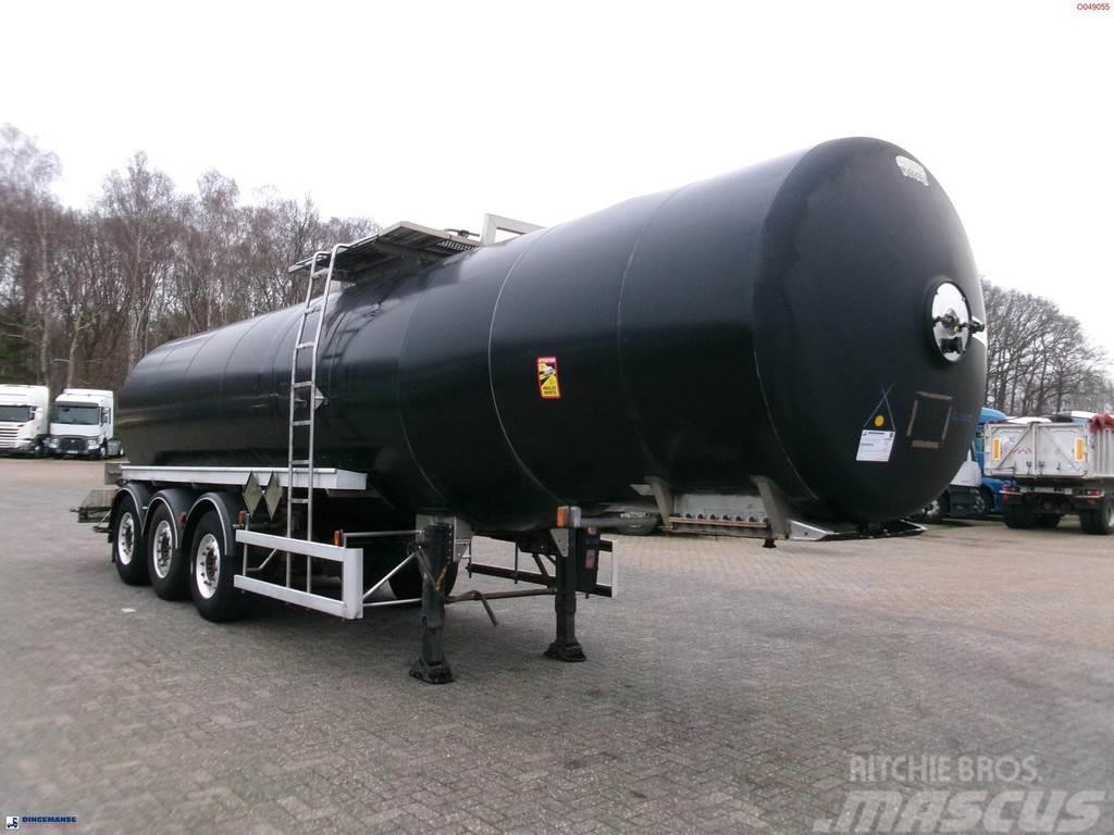 Magyar Bitumen / heavy oil tank inox 30.5 m3 / 1 comp + m Tsistern poolhaagised