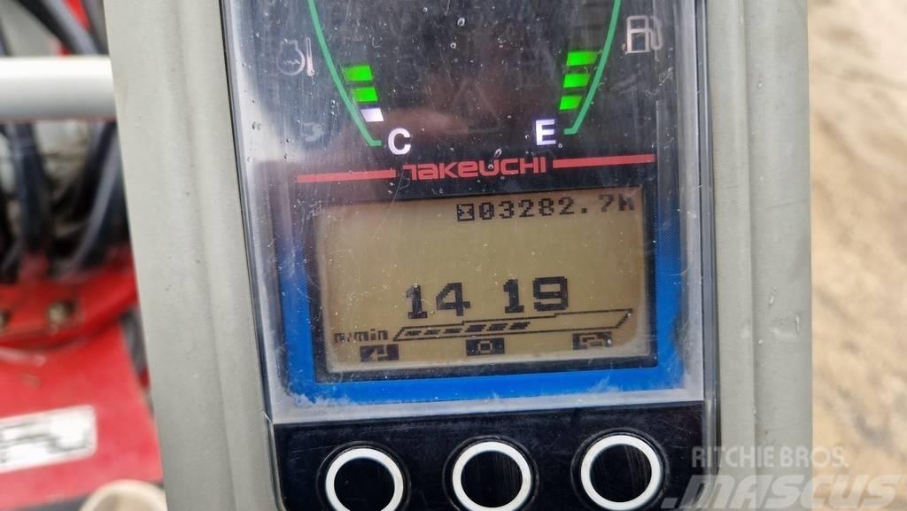 Takeuchi TB225 - POWERTILT - 3X BUCKETS - 2019 YEAR Miniekskavaatorid < 7 t