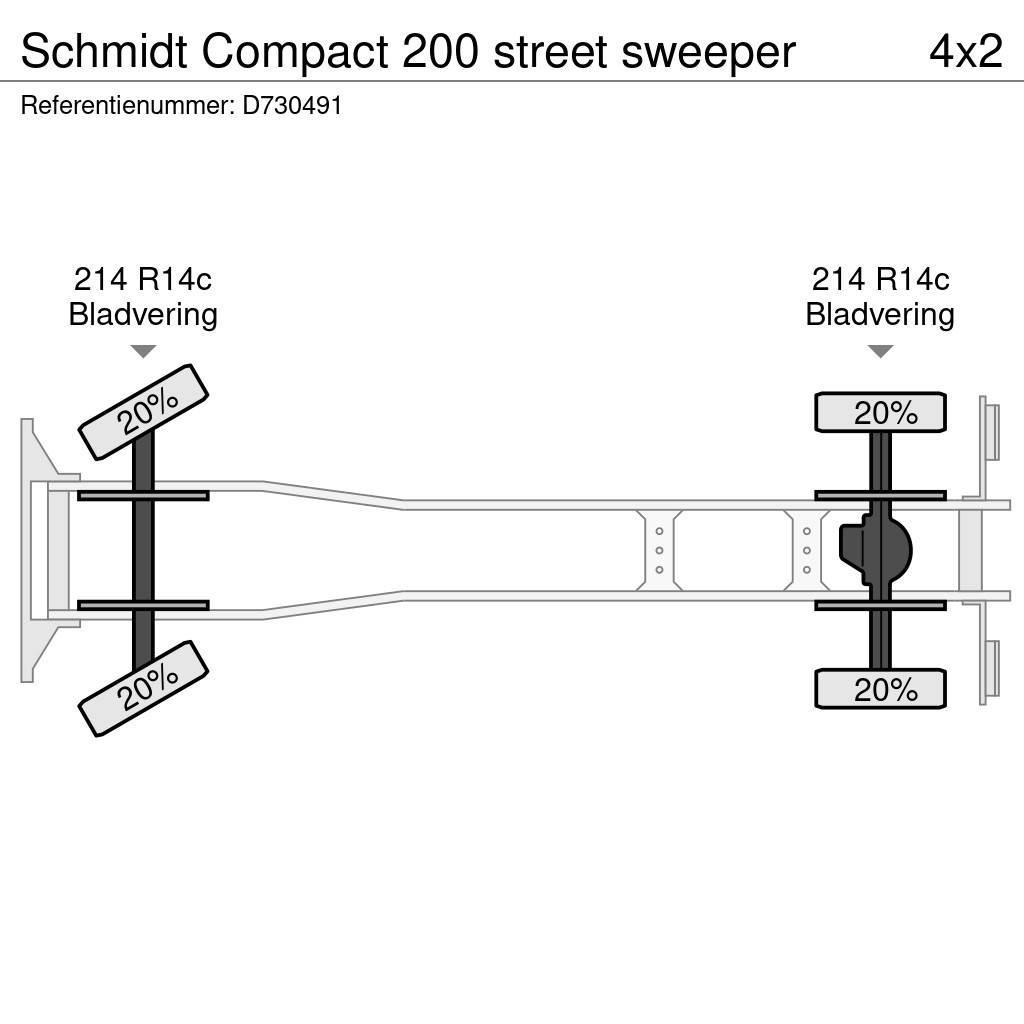 Schmidt Compact 200 street sweeper Vaakumautod