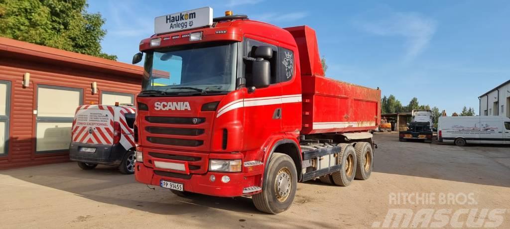 Scania G480 (6X4) Vahetuskastiga tõstukautod