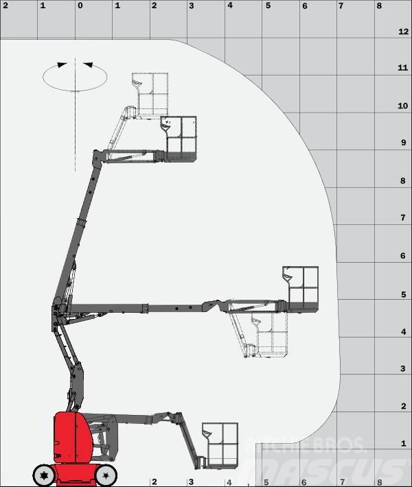 Manitou 120 AETJ-C 3D Hubarbeitsbühne Iseliikuvad poomtõstukid