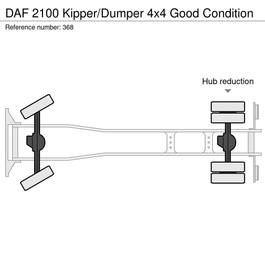 DAF 2100 Kipper/Dumper 4x4 Good Condition Kallurid