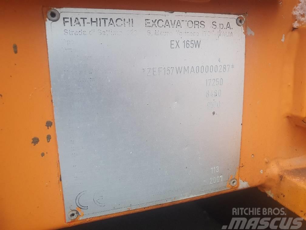 Fiat-Hitachi EX 165 W Ratasekskavaatorid
