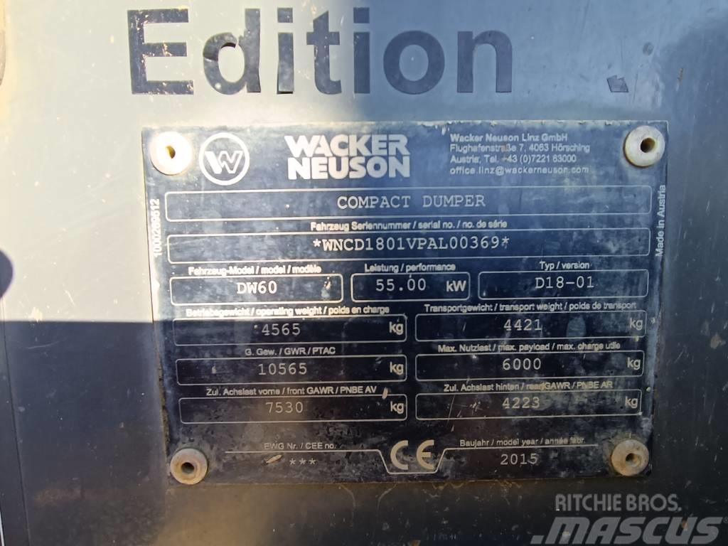 Wacker Neuson DW 60 Väikekallurid