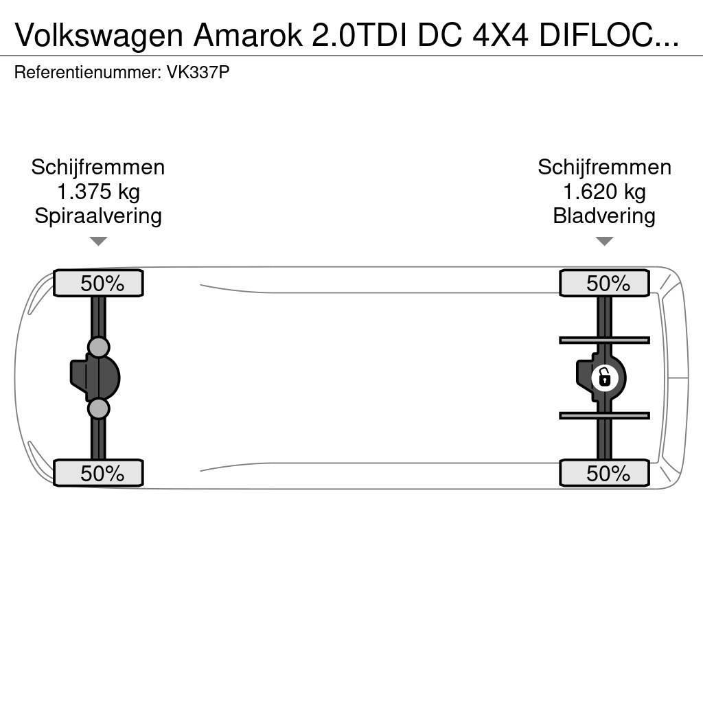 Volkswagen Amarok 2.0TDI DC 4X4 DIFLOCK origional 95 TKM Madelkaubikud