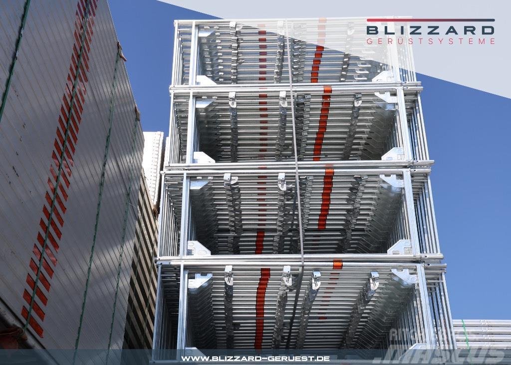 Blizzard 81 m² neues Gerüst günstig aus Stahl Ehitustellingud