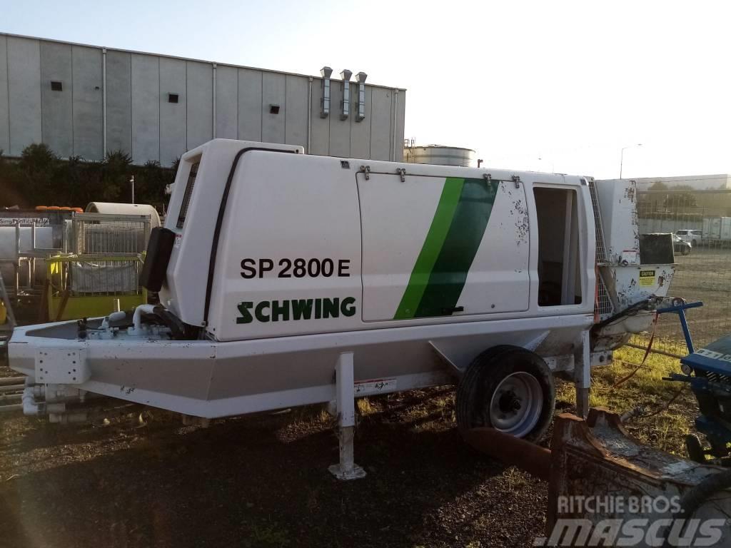 Schwing SP 2800 E Betooni pumpautod