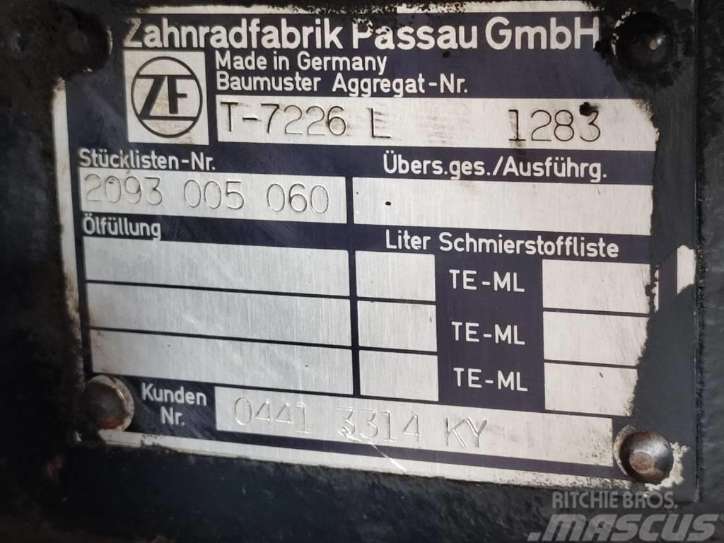 Deutz-Fahr T 7226 L DEUTZ FAHR 6.20 AGROTRON gearbox Ülekandemehhanism