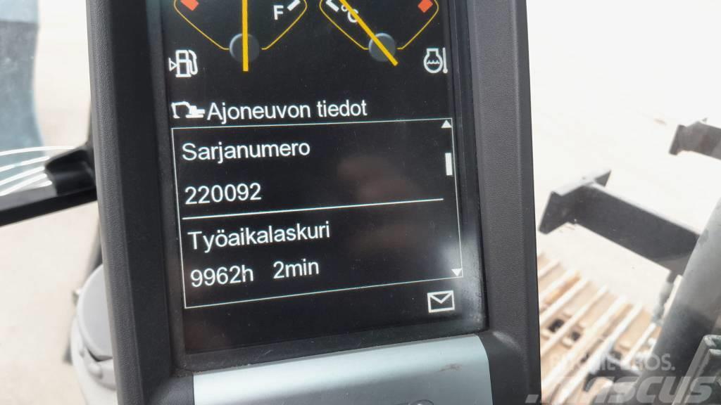Volvo EC180DL PYÖRITTÄJÄLLÄ Roomikekskavaatorid