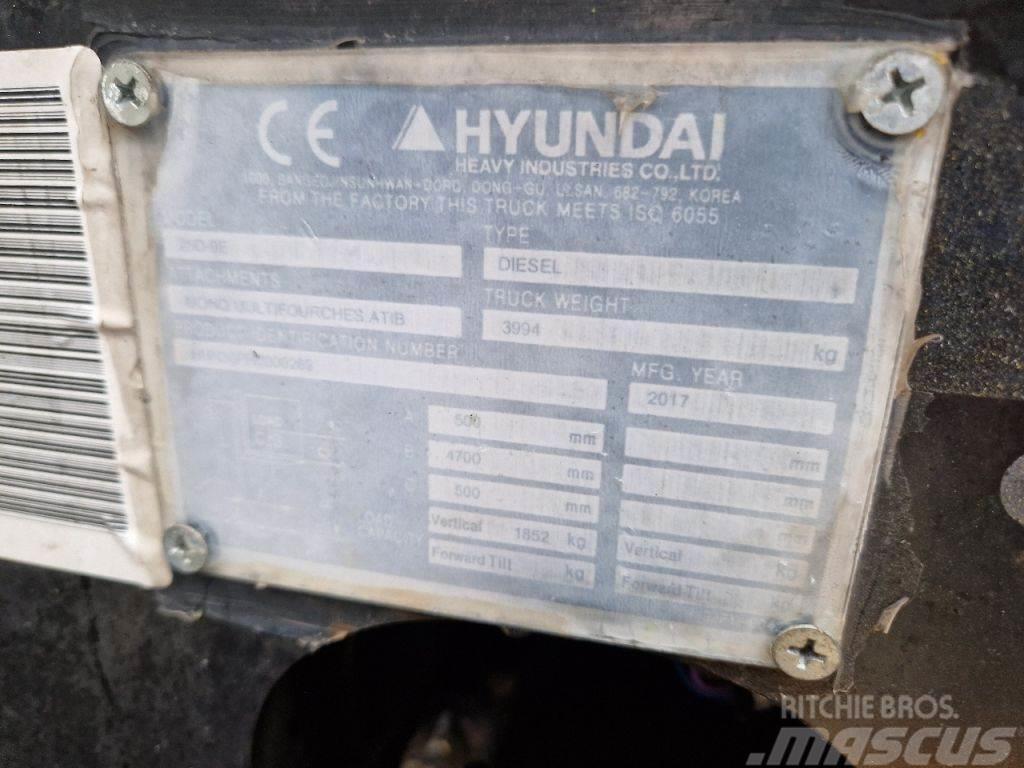 Hyundai 25D-9E Diiseltõstukid