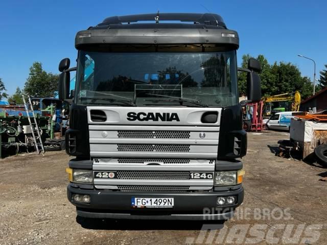 Scania 124 G 420 Hakowiec Konksliftveokid