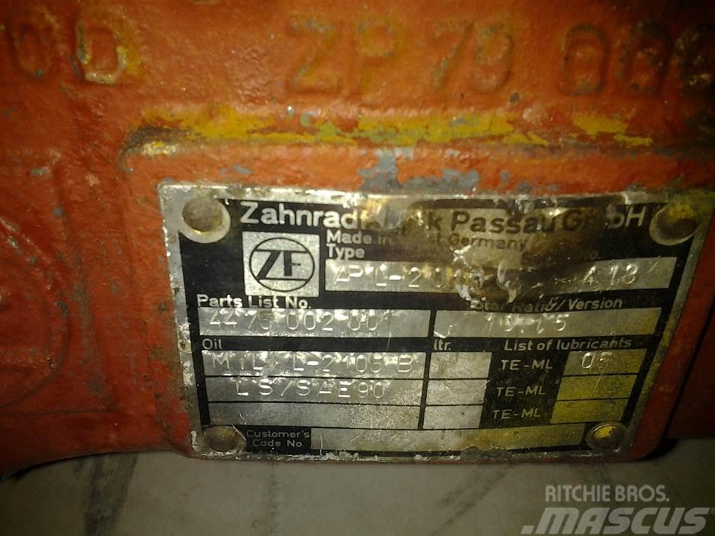 ZF APL-2010 - Axle/Achse/As Sillad