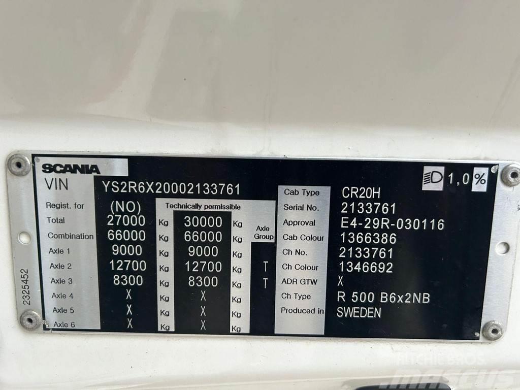 Scania R 500 6x2 SOLD AS CHASSIS ! / RETARDER / CHASSIS L Raamautod