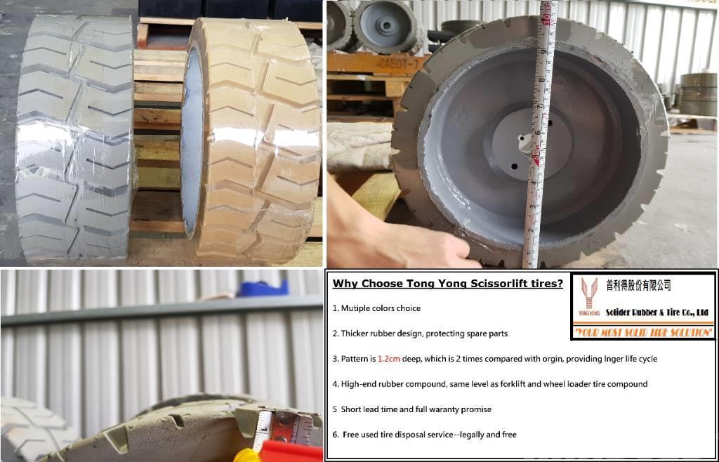 Tong Yong Scissor lift tire 12x4.5 (for Genie 1930) Rehvid, rattad ja veljed