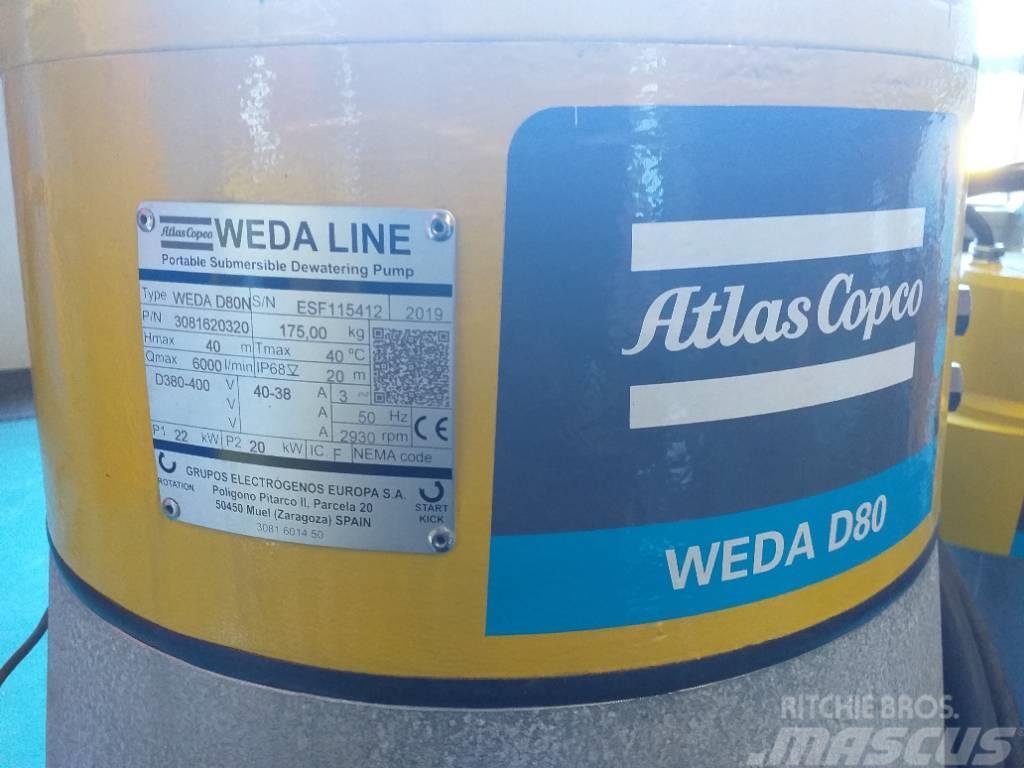 Atlas Copco WEDA D80N Veepumbad