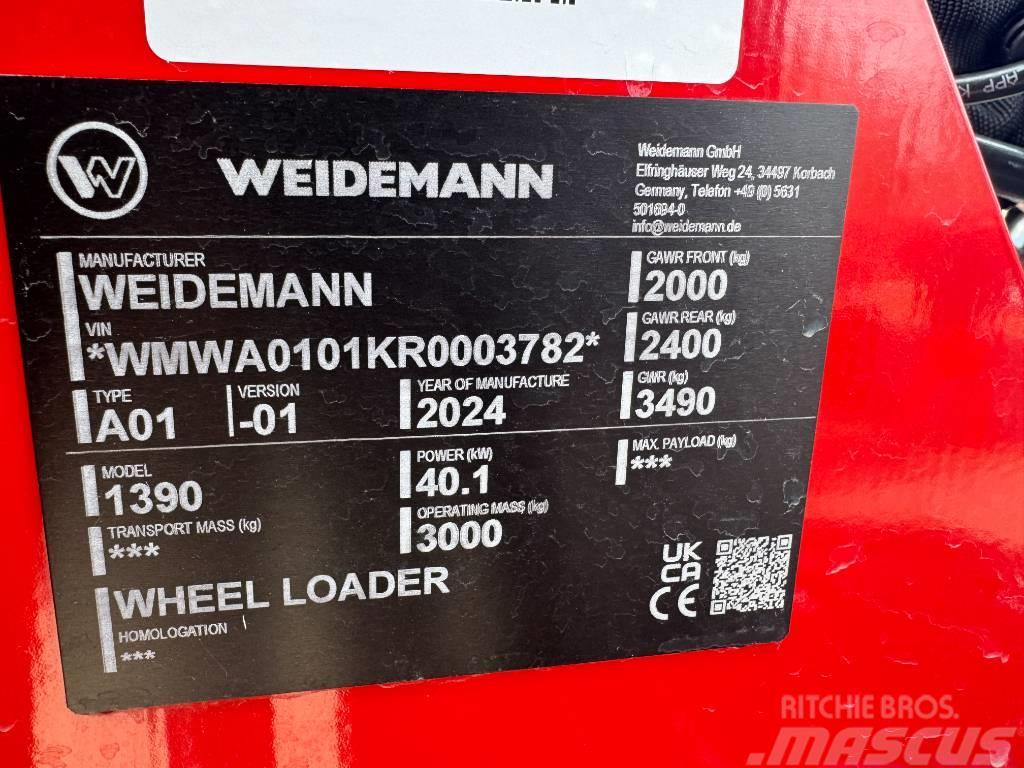 Weidemann 1390 Kompaktlaadurid