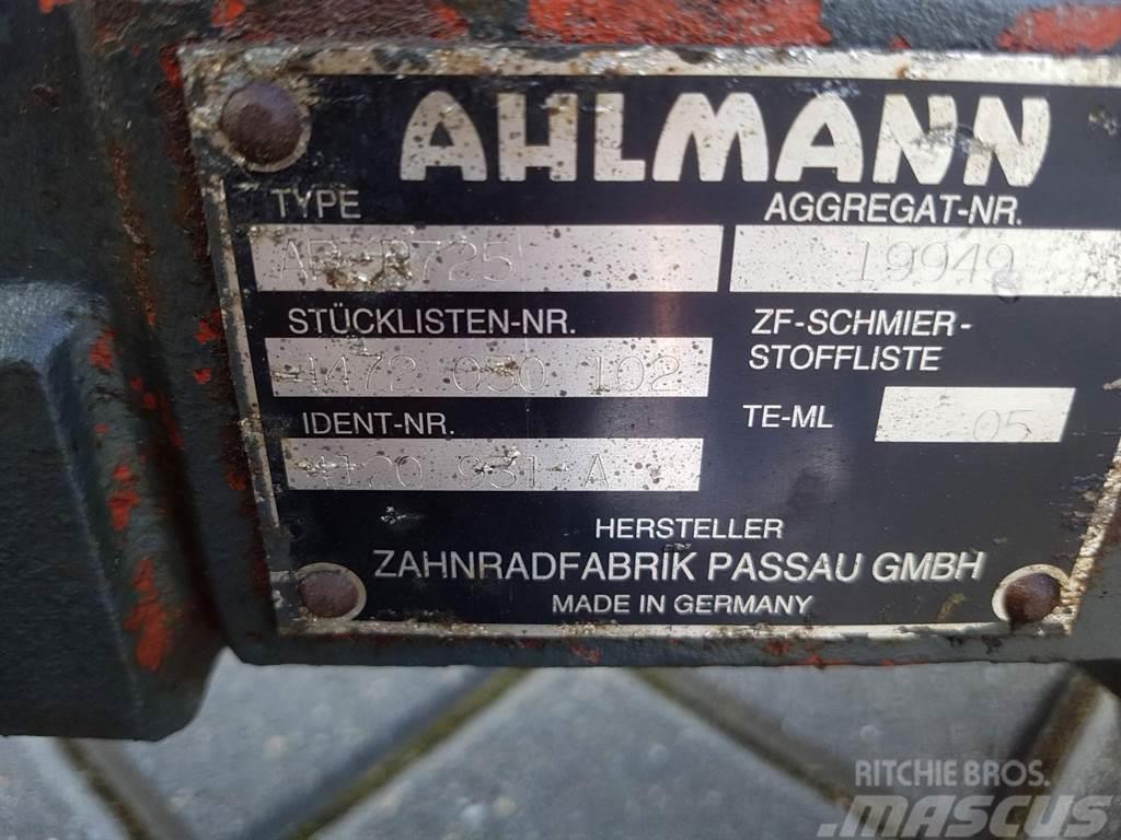 Ahlmann AL75-4120931A-ZF AP-R725-Axle/Achse/As Sillad