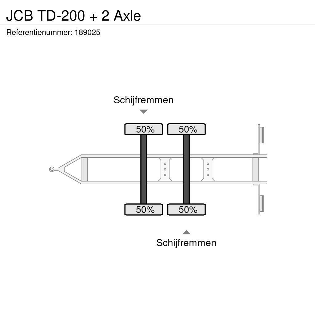 JCB TD-200 + 2 Axle Tenthaagised