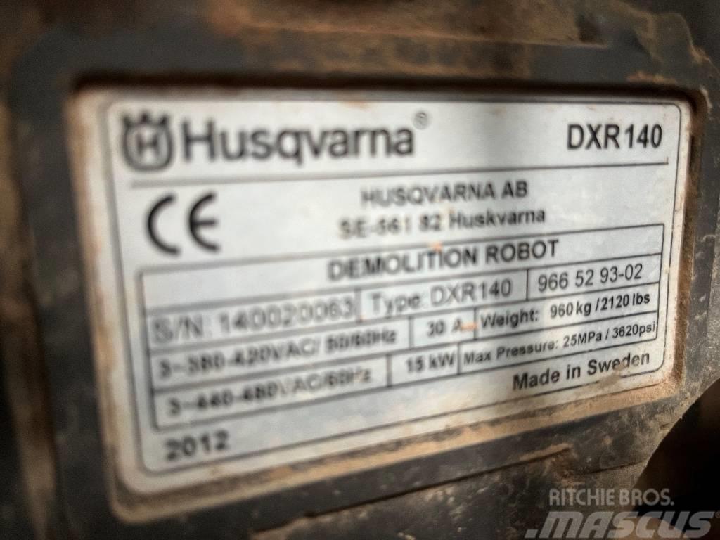 Husqvarna DXR 140 Miniekskavaatorid < 7 t