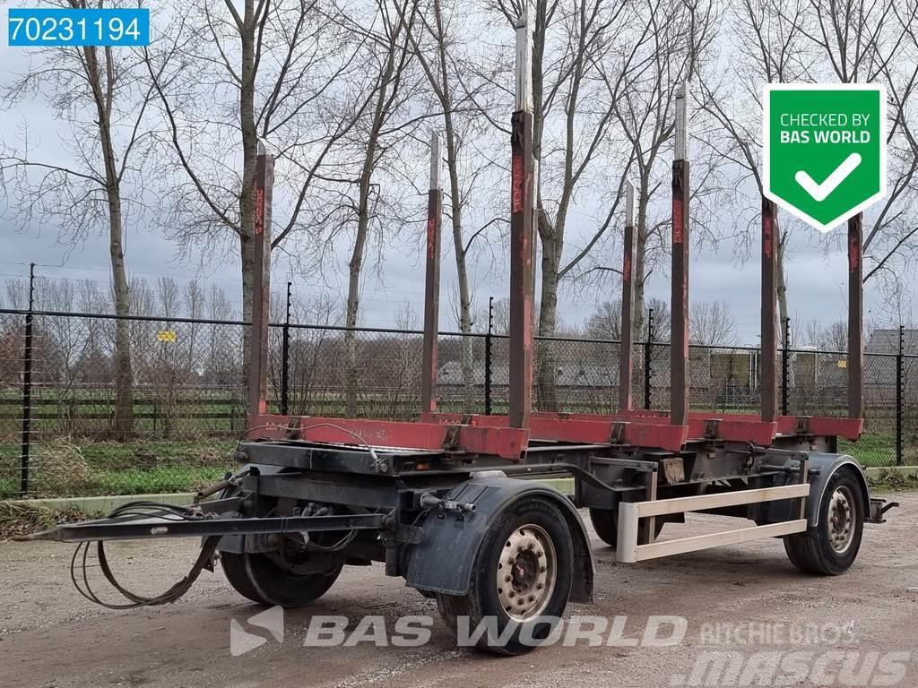  Pavic HTA 18 2 axles Holztransport Wood SAF Metsaveohaagised
