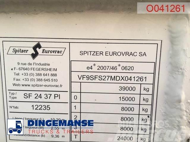 Spitzer Powder tank alu 37 m3 / 1 comp Tsistern poolhaagised