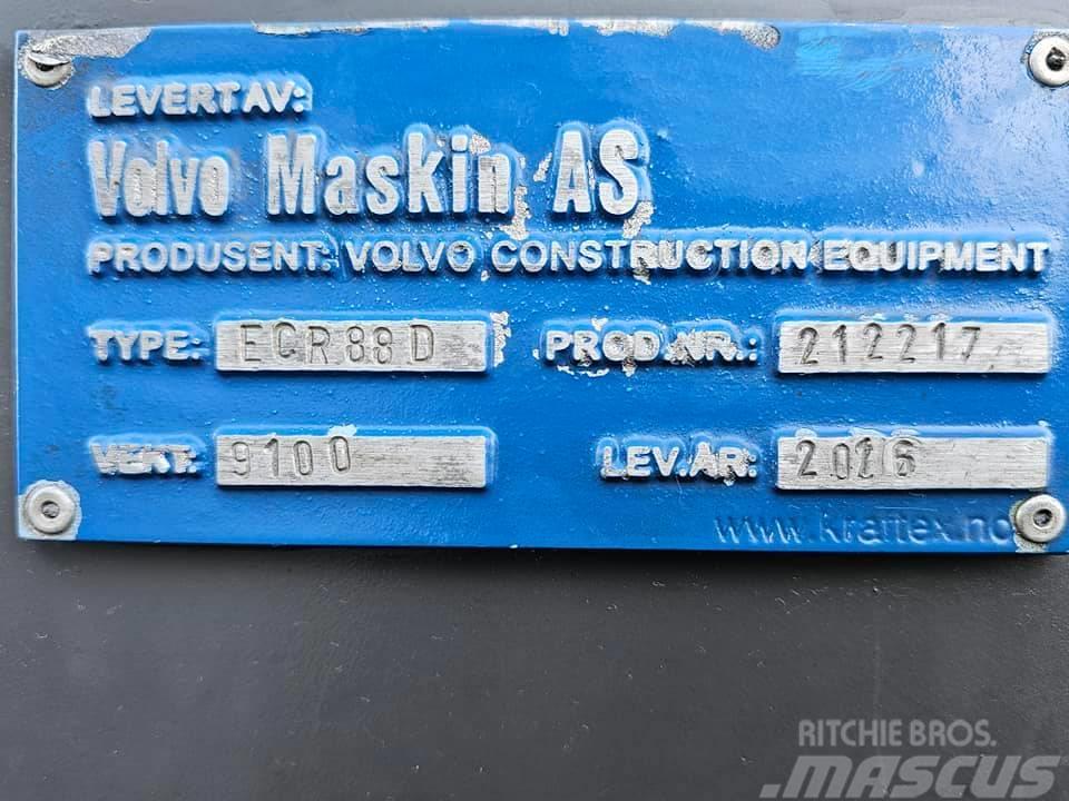 Volvo ECR 88 D Miniekskavaatorid < 7 t