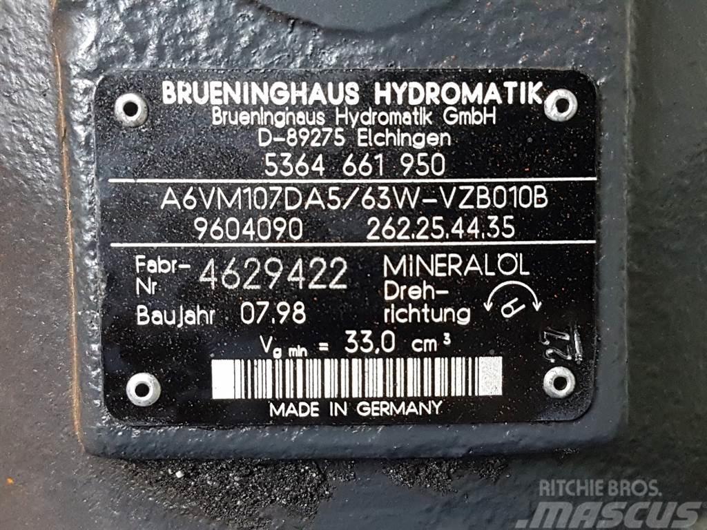 Schaeff SKL853-Brueninghaus A6VM107DA5/63W-Drive motor Hüdraulika