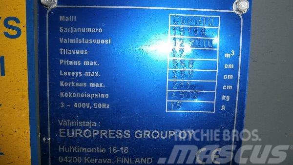 Europress Combio 17m3 Lumikko kylmäkone biojätteel Prügipressid