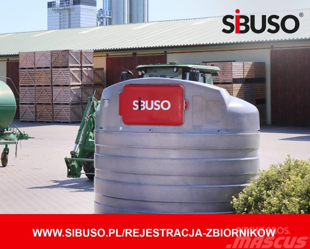 Sibuso 5000L zbiornik dwupłaszczowy Diesel Kommunaalteenuste tehnika